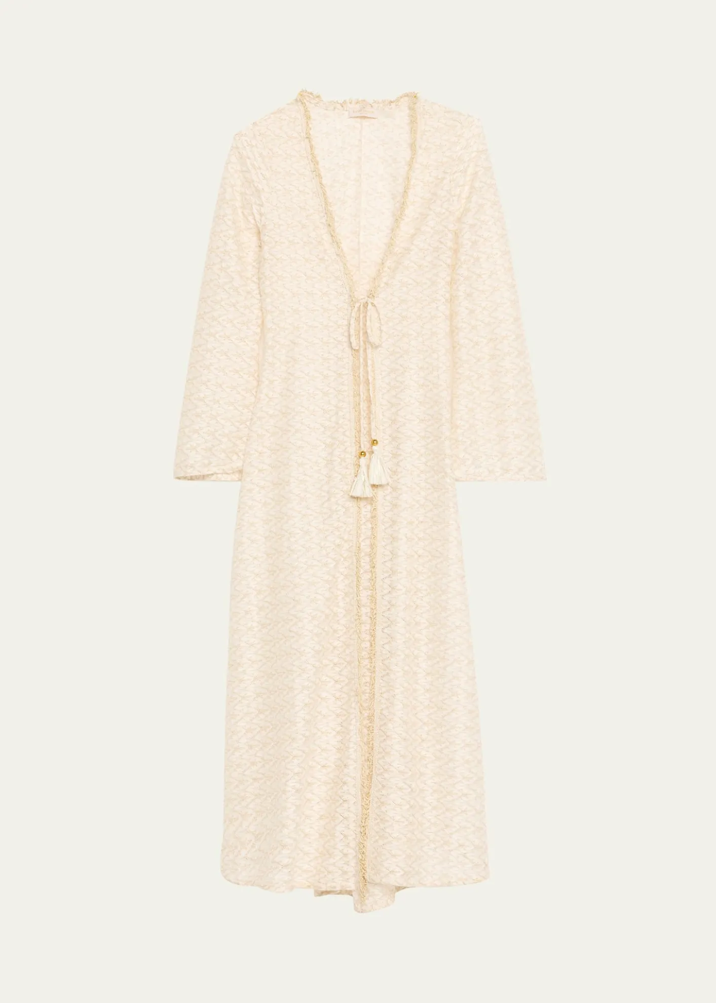 Ramy BrookFatima Metallic Knit Coverup