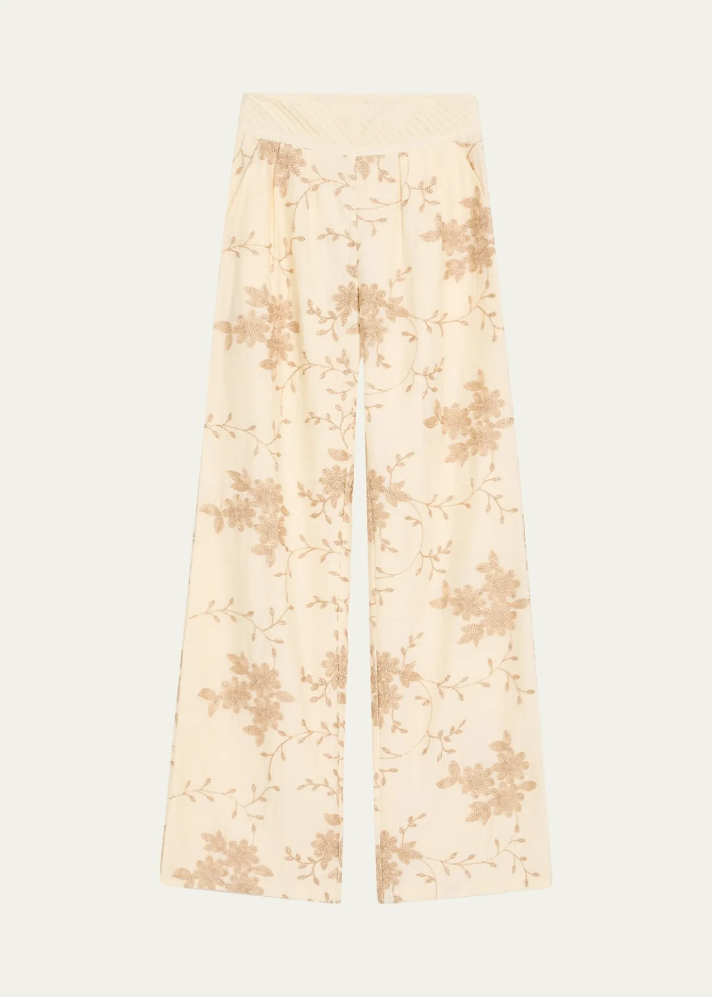 Ramy BrookHeidi Beaded Wide-Leg Pants