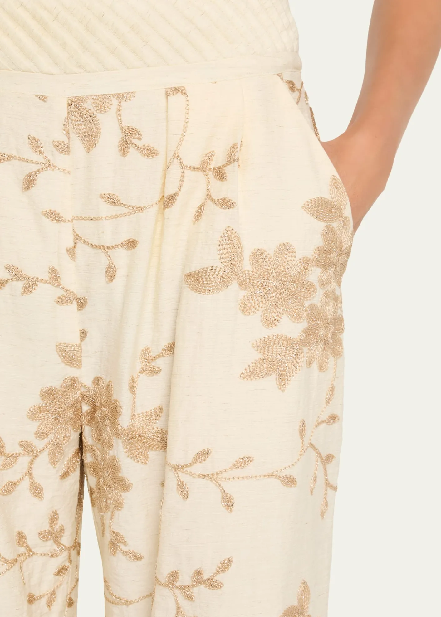 Ramy BrookHeidi Beaded Wide-Leg Pants