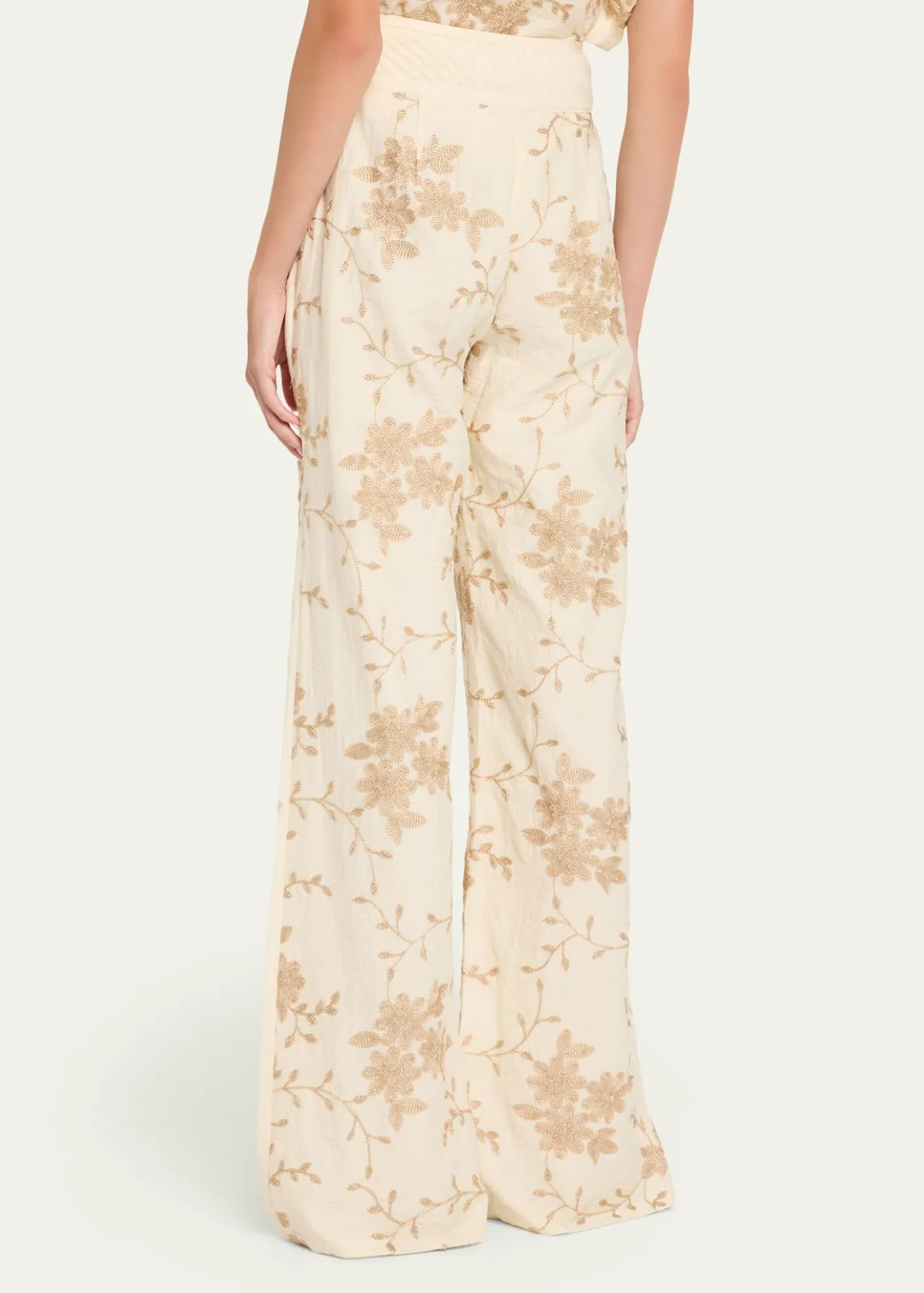 Ramy BrookHeidi Beaded Wide-Leg Pants