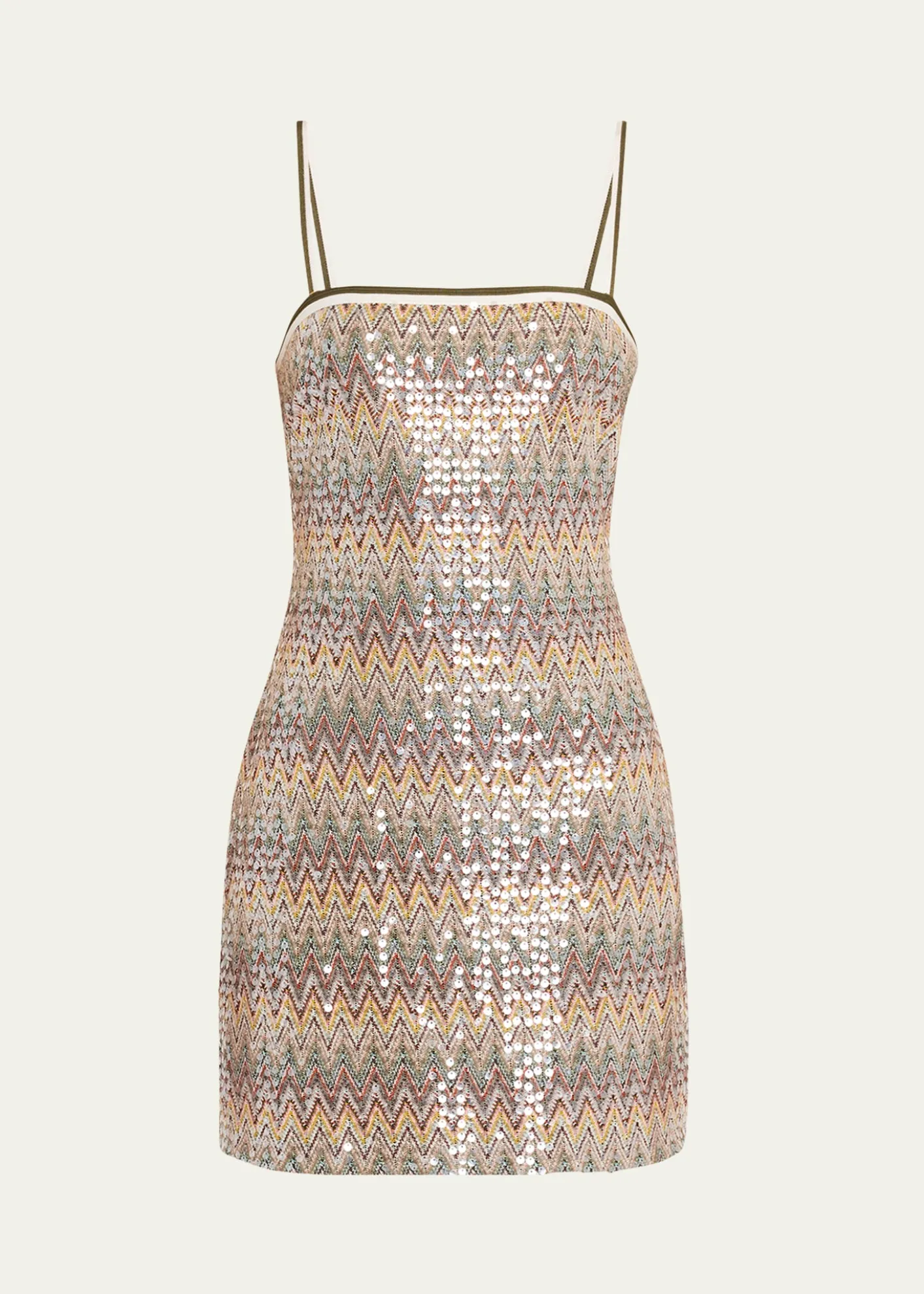 Ramy BrookIvanna Sequined Chevron Mini Dress