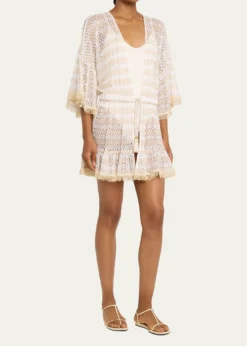 Ramy BrookJewel Striped Knit Coverup Dress