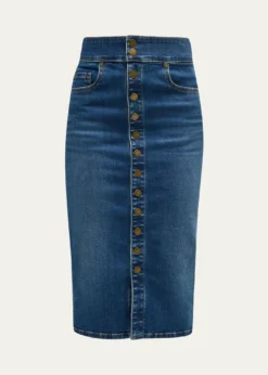 Ramy BrookKarter Denim Midi Skirt