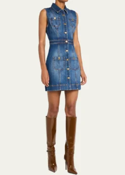 Ramy BrookKatalina Sleeveless Denim Mini Dress