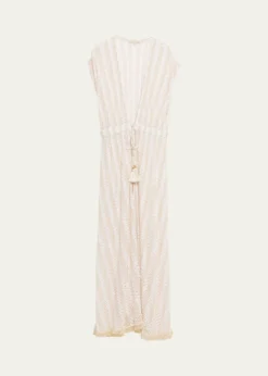 Ramy BrookKatherine Crochet Maxi Dress Coverup