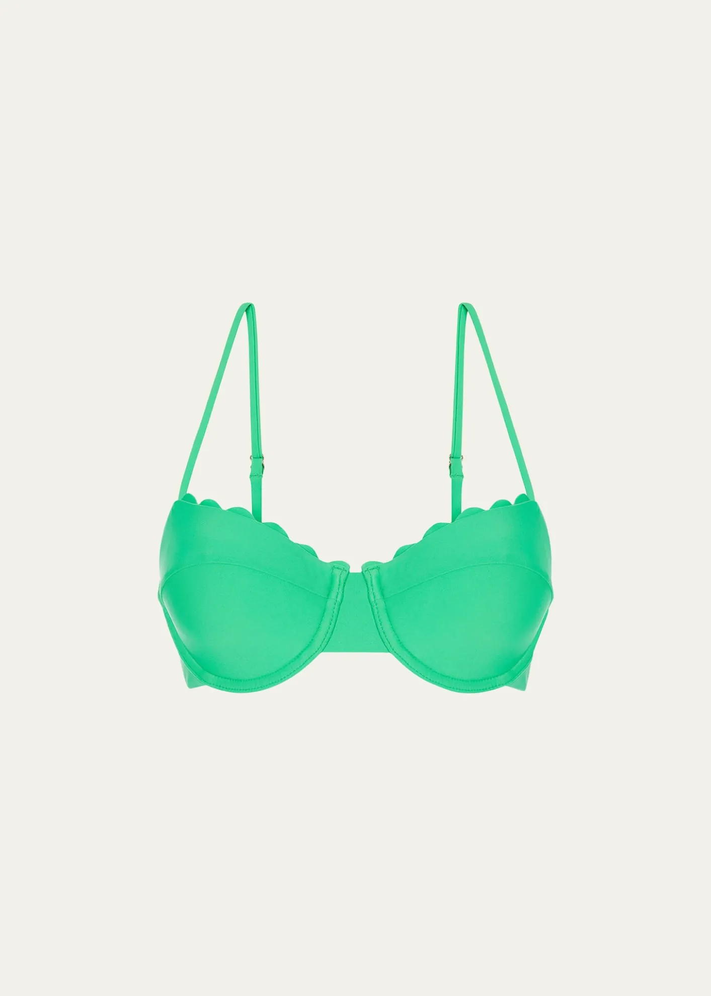Ramy BrookLeyla Scallop Bikini Top