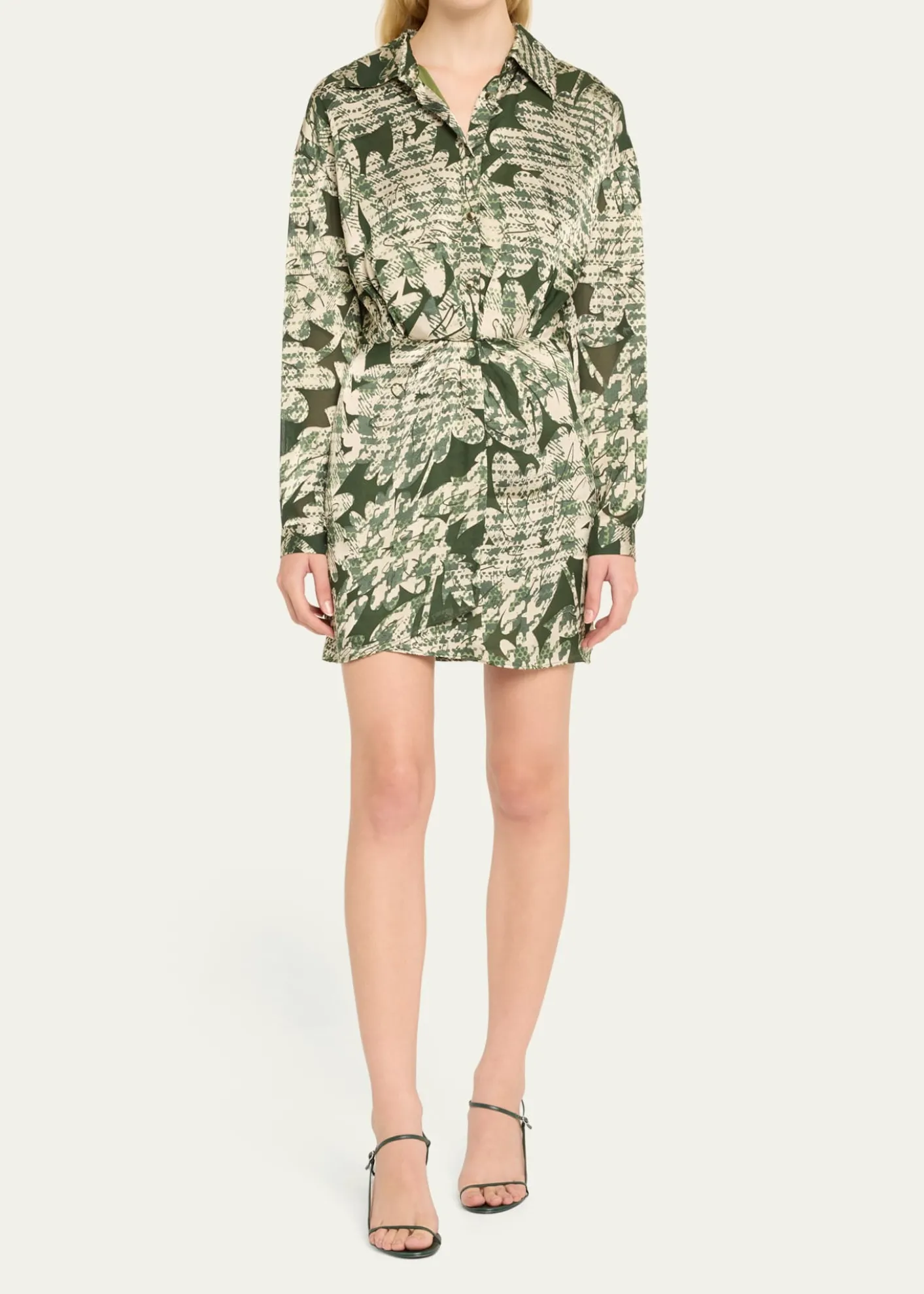 Ramy BrookPalmer Satin Mini Dress