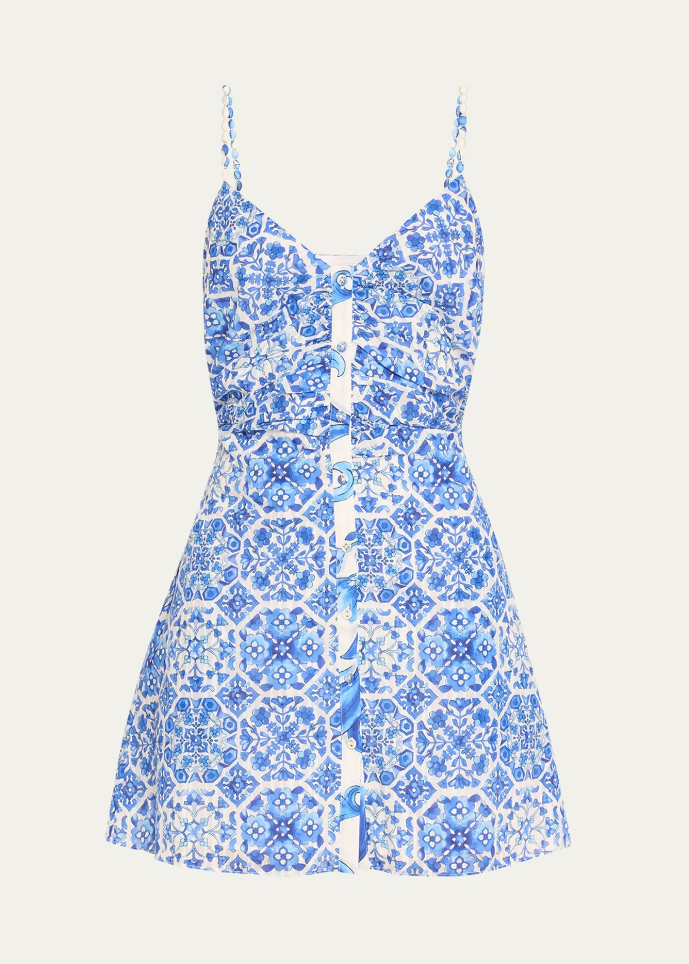 Ramy BrookPositano Addie Button-Front Mini Dress