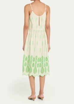 Ramy BrookSandra Embroidered Midi Dress
