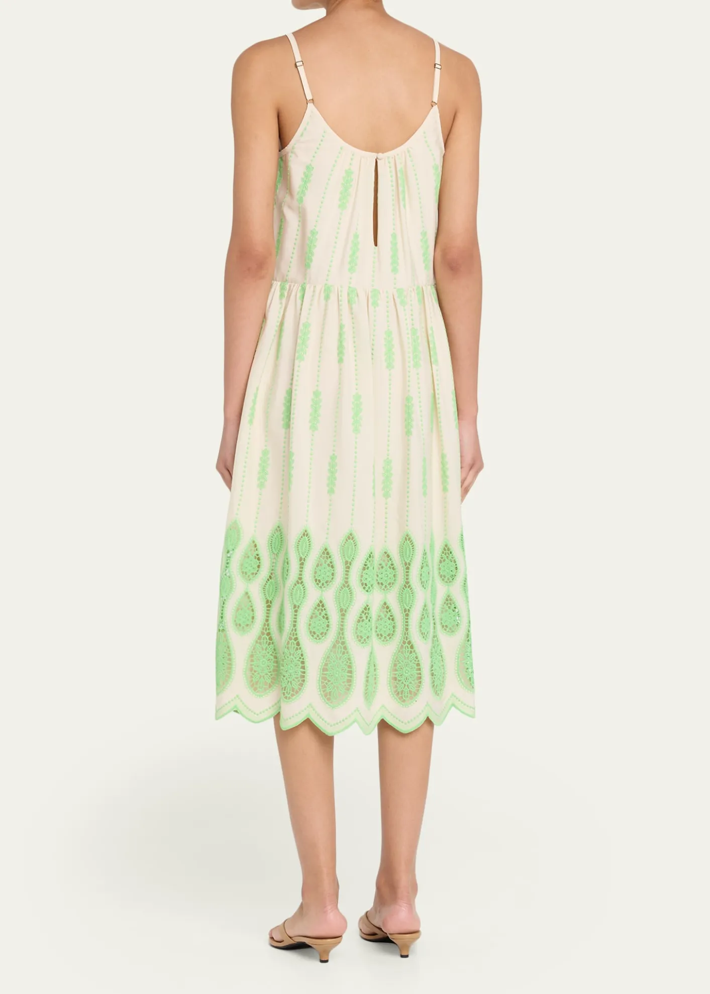 Ramy BrookSandra Embroidered Midi Dress
