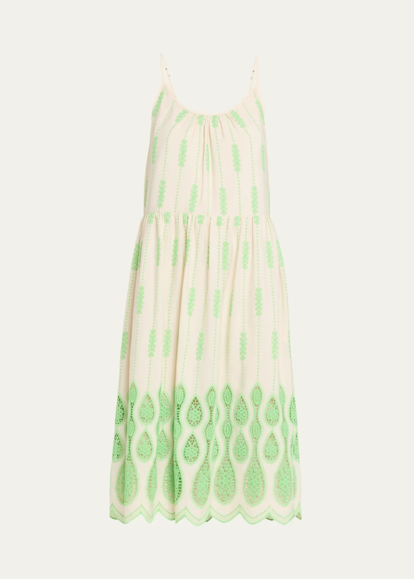 Ramy BrookSandra Embroidered Midi Dress