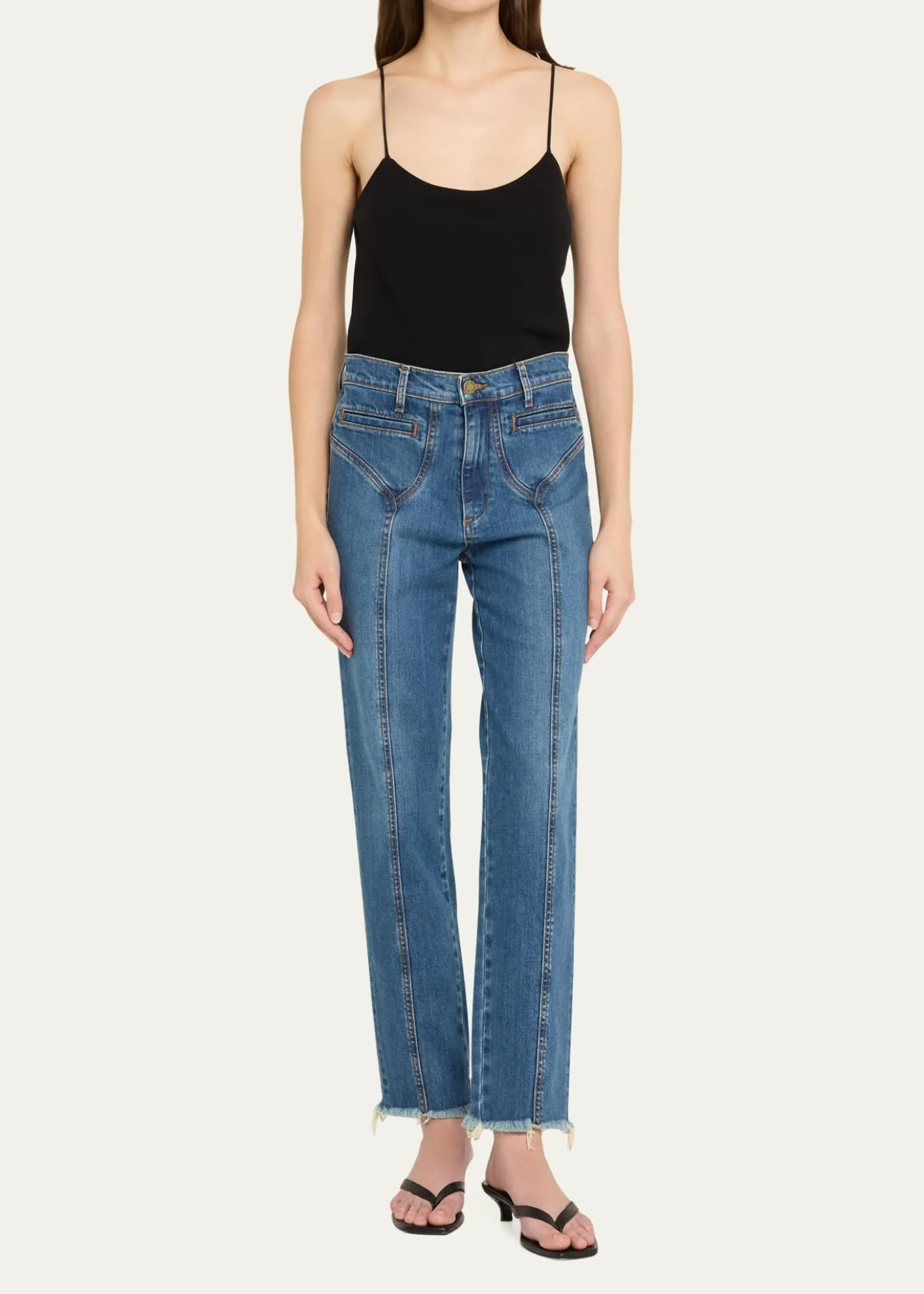 Ramy BrookZayne Straight-Leg Jeans
