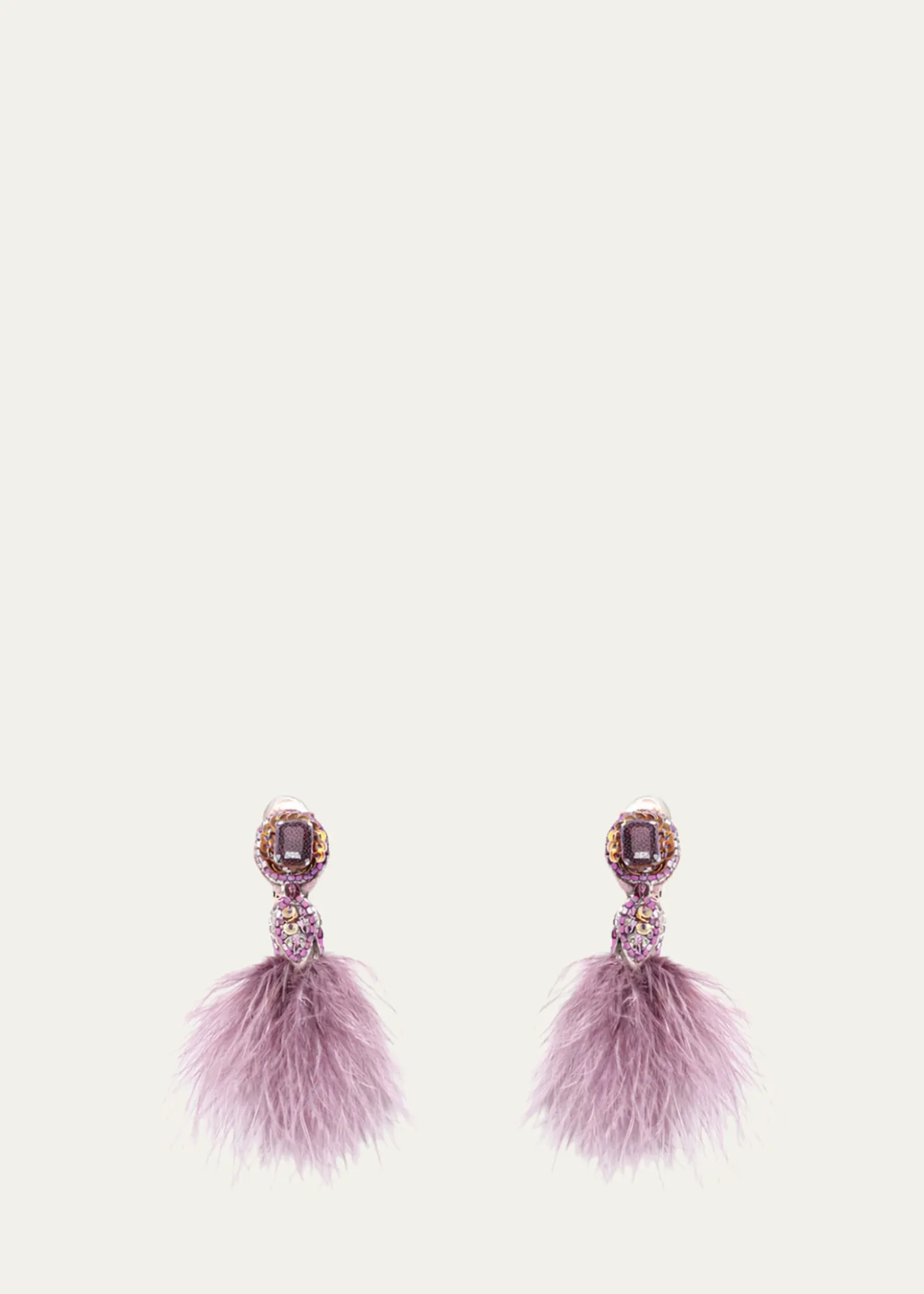 Ranjana KhanMicro Pom Earrings, Pink