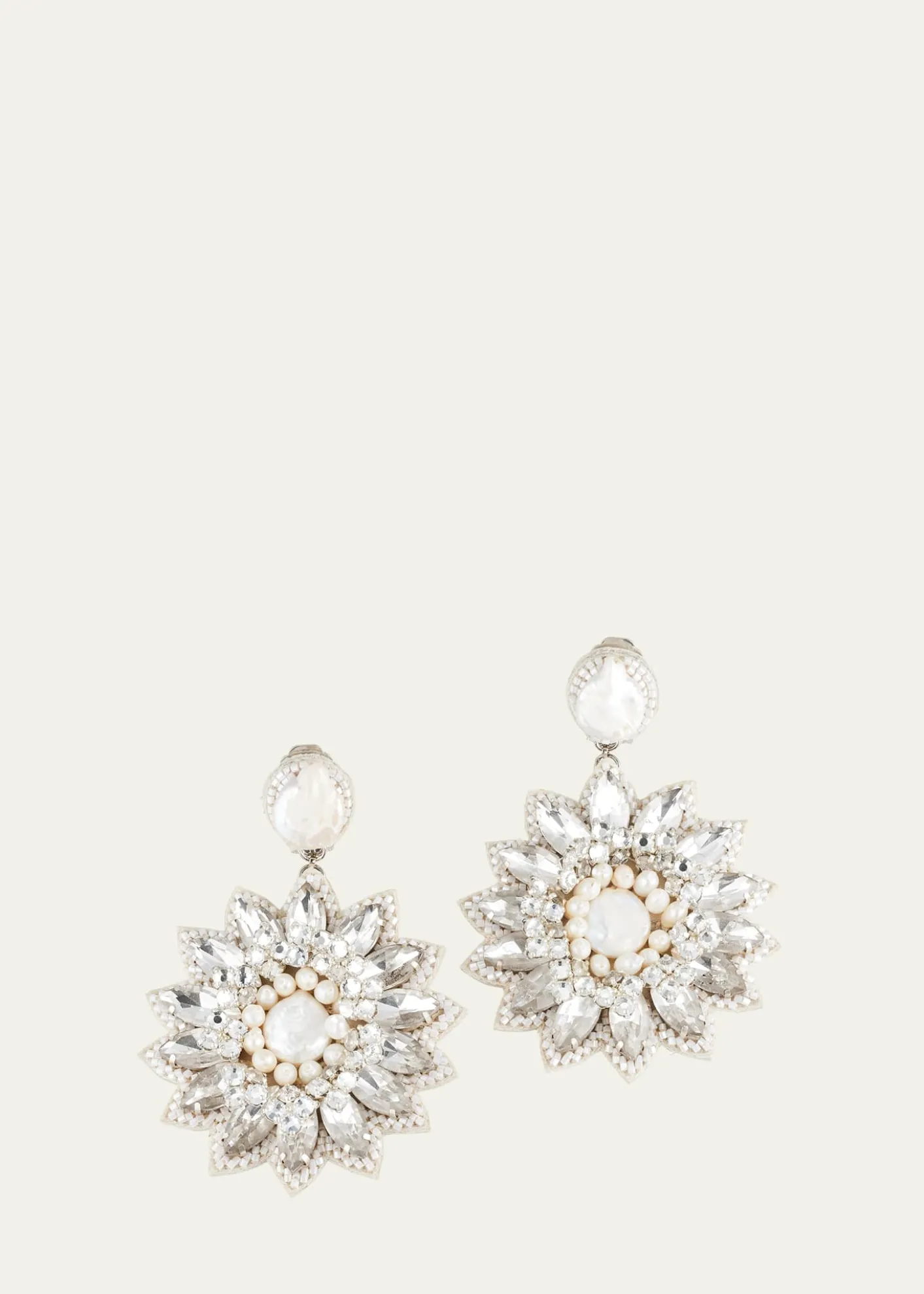 Ranjana KhanDioses Earrings with Pearls