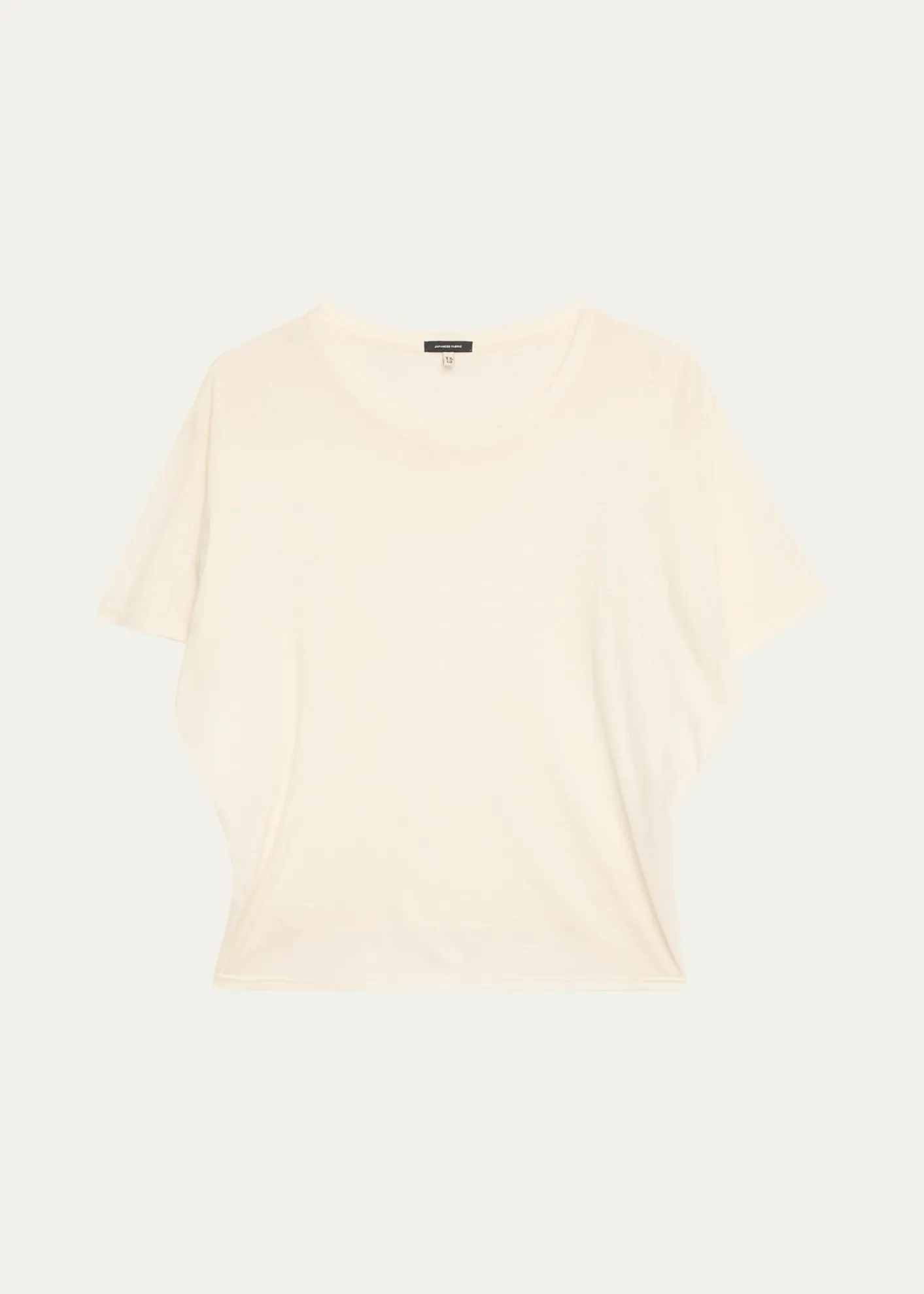 R13Cashmere-Blend Tight Waist Tee
