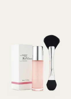 ReViveFermitif Neck Serum + Dual Ended Applicator Brush, 1.7 oz.