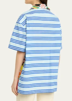 Rianna + NinaTropical-Print Cotton Shirt