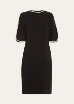 Rickie Freeman for Teri JonPearl Trimmed Sheath Dress
