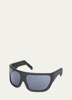Rick OwensMen's Davis Wrap Acetate Sunglasses