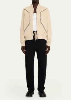 Rick OwensMen's Heizer Flight Blomber Jacket