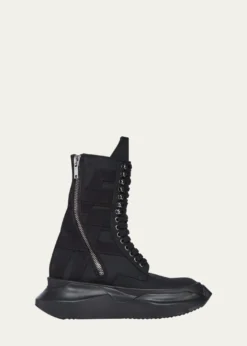 Rick OwensMen's Low Army Abstract Combat Boots