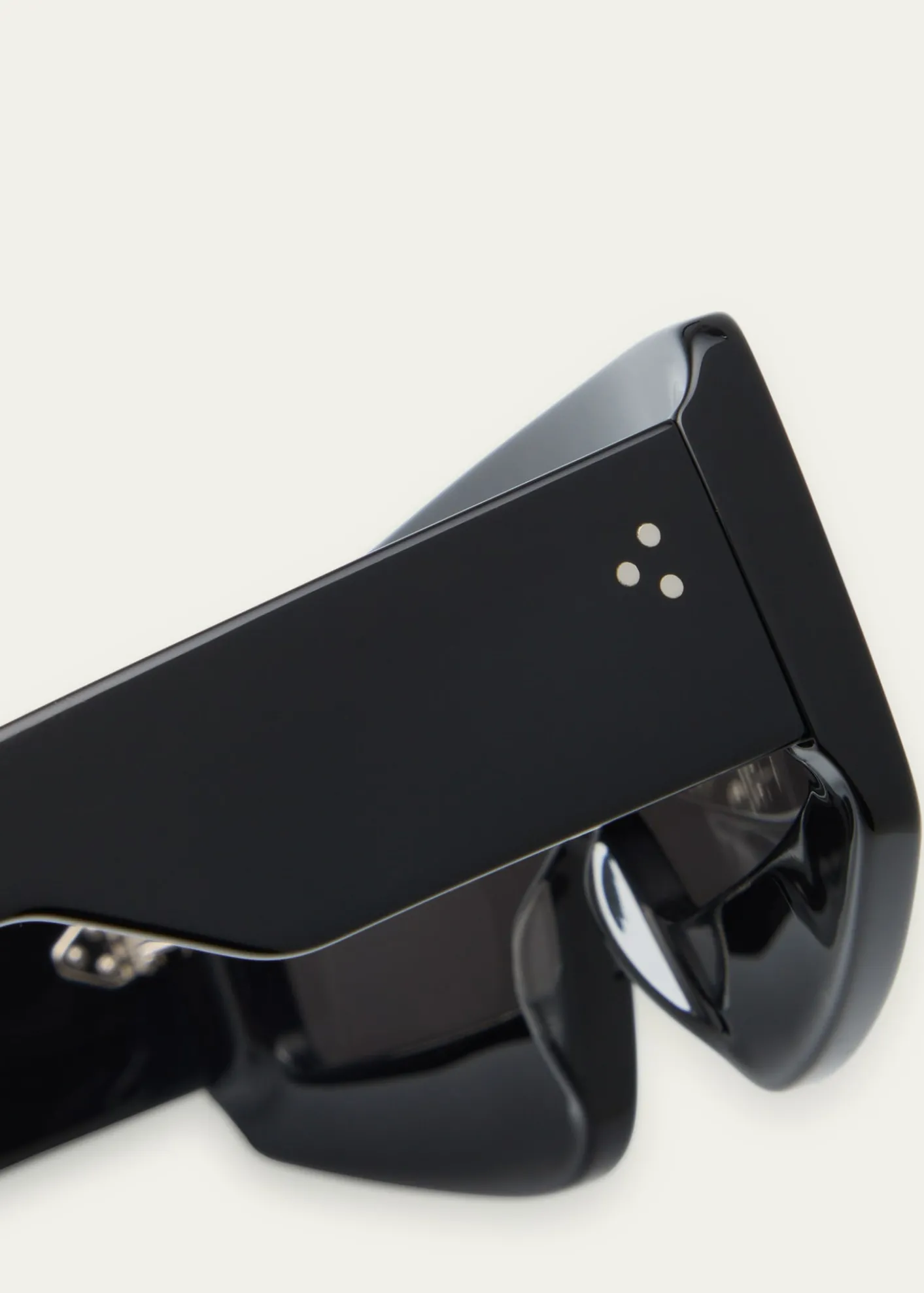 Rick OwensMen's Phleg Acetate Rectangle Sunglasses
