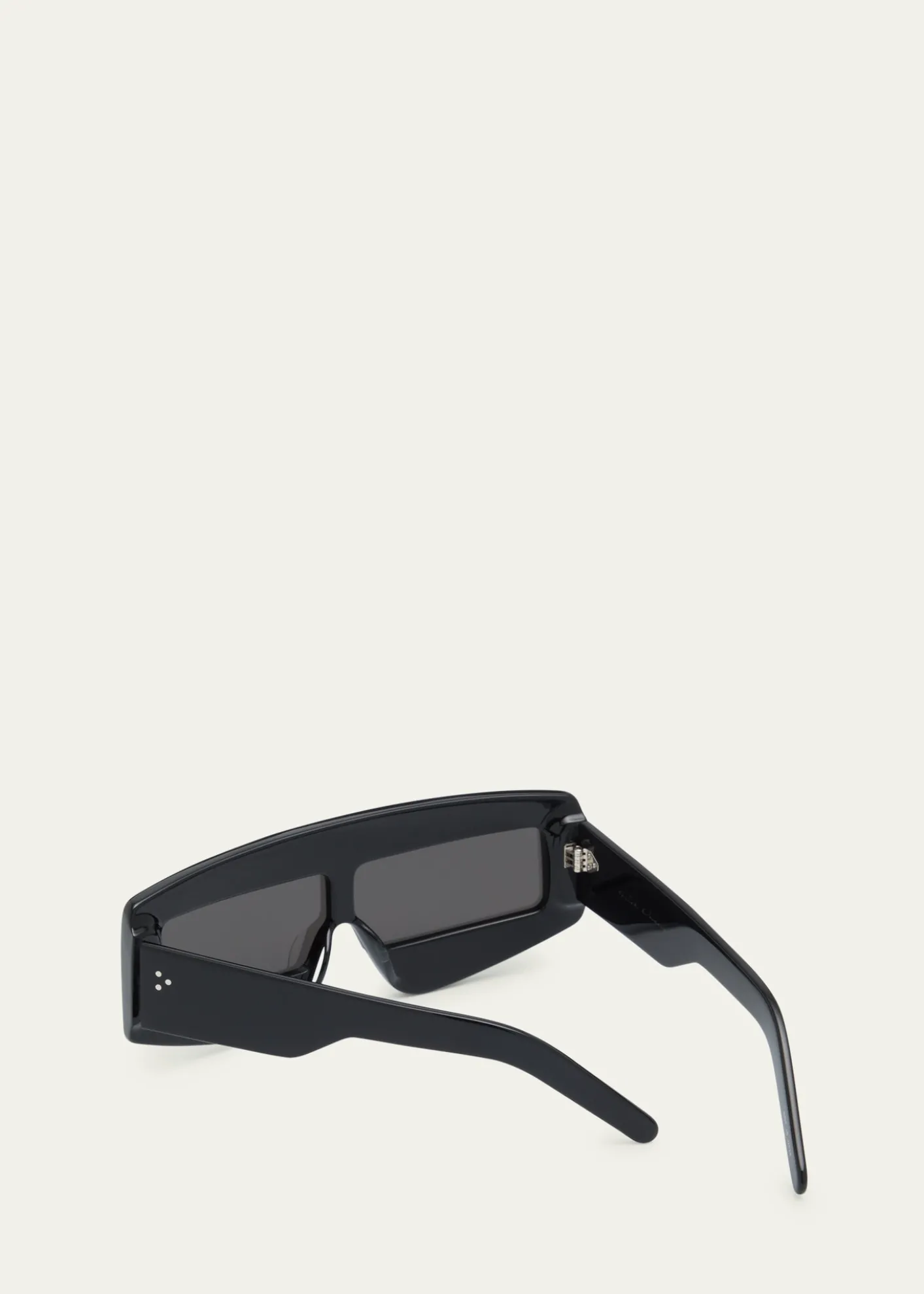 Rick OwensMen's Phleg Acetate Rectangle Sunglasses