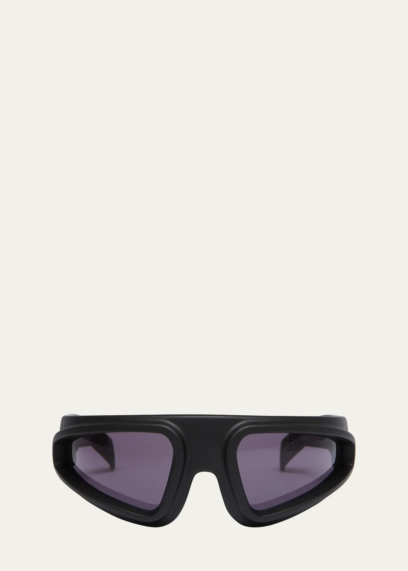 Rick OwensMen's Ryder Acetate and Nylon Wrap-Around Sunglasses