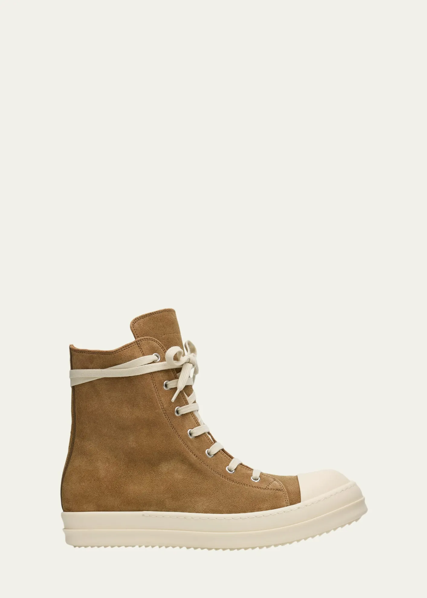 Rick OwensMen's Sneaks Suede High-Top Sneakers