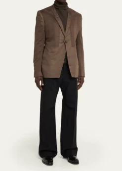 Rick OwensSlim-Fit Cotton Blazer