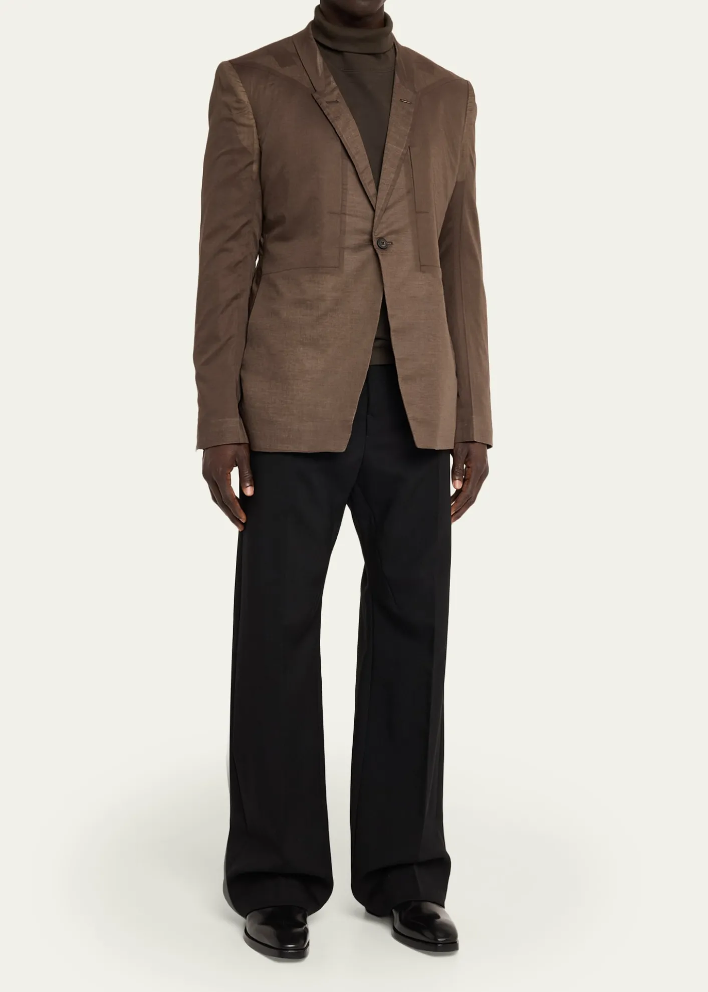 Rick OwensSlim-Fit Cotton Blazer