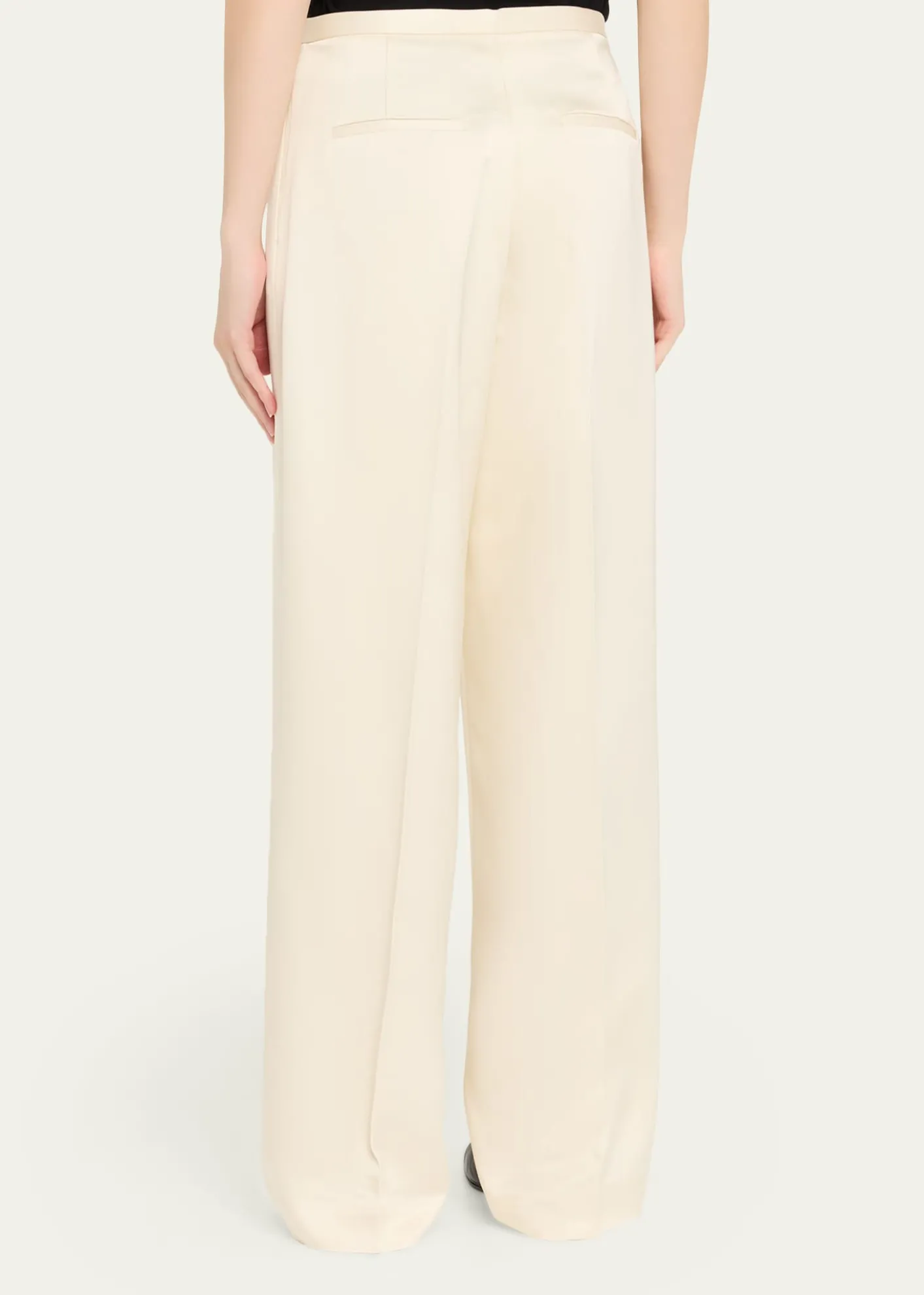 RoheSatin Drawstring Trousers