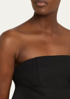 RoheSculptural Sash Mini Dress