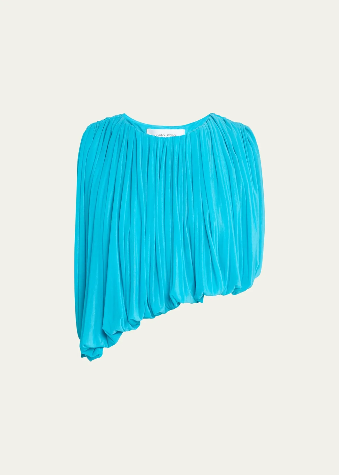 Ronny KoboChelly Sleeveless Asymmetric Draped Jersey Top