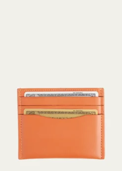 ROYCE New YorkPersonalized Leather RFID-Blocking Minimalist Card Case