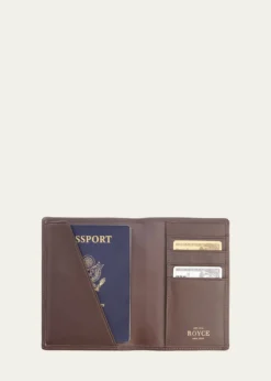 ROYCE New YorkRFID Blocking Passport Case, Personalized