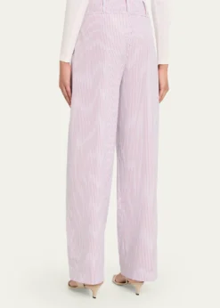 RUADHThe Dean Pinstripe Organic Cotton Pants