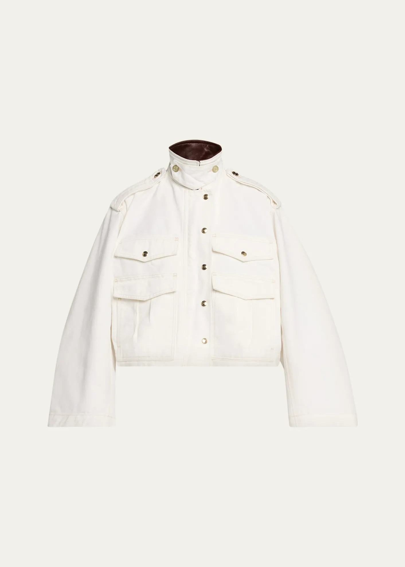 RUADHThe Henderson Oversized Cotton Canvas Jacket
