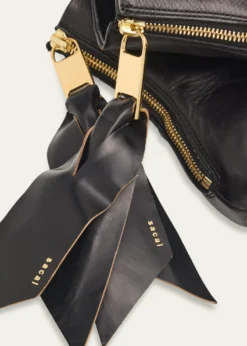 SACAIPuller Leather Ankle Booties