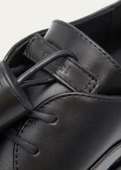 SACAITassel Leather Pointed-Toe Moccasins