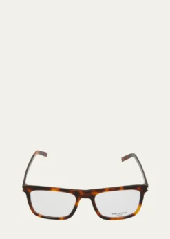Saint LaurentMen's Acetate Rectangle Optical Frames