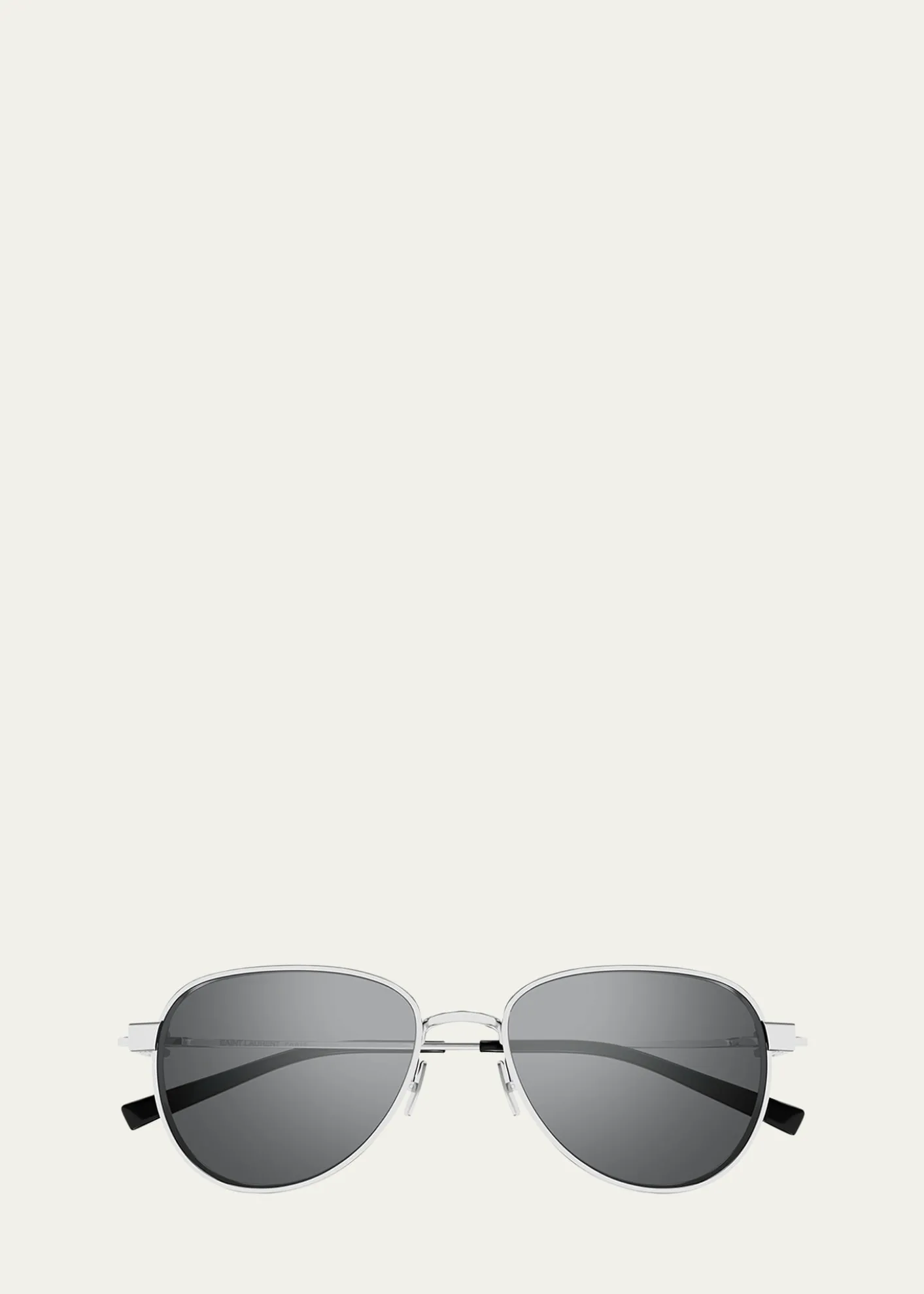 Saint LaurentMen's SL 772 Metal Aviator Sunglasses
