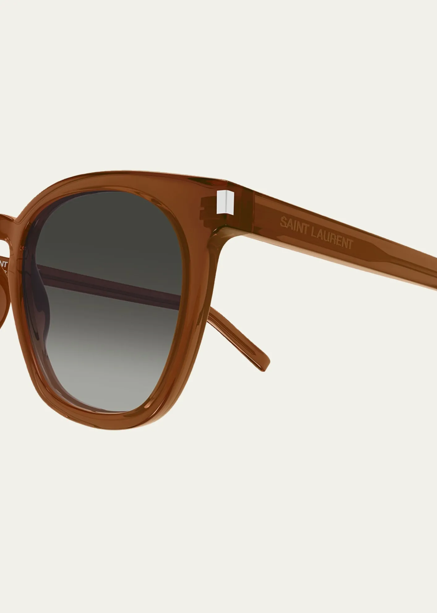 Saint LaurentMen's SL 28-051 Square Acetate Sunglasses