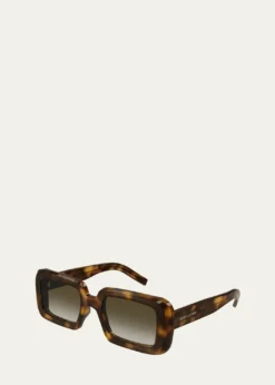 Saint LaurentAcetate Rectangle Sunglasses