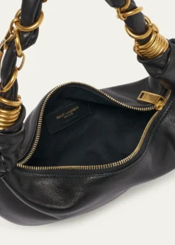 Saint LaurentAmalia Mini YSL Leather Hobo Bag