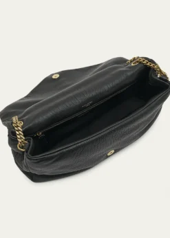 Saint LaurentCalypso Large YSL Shoulder Bag in Leather