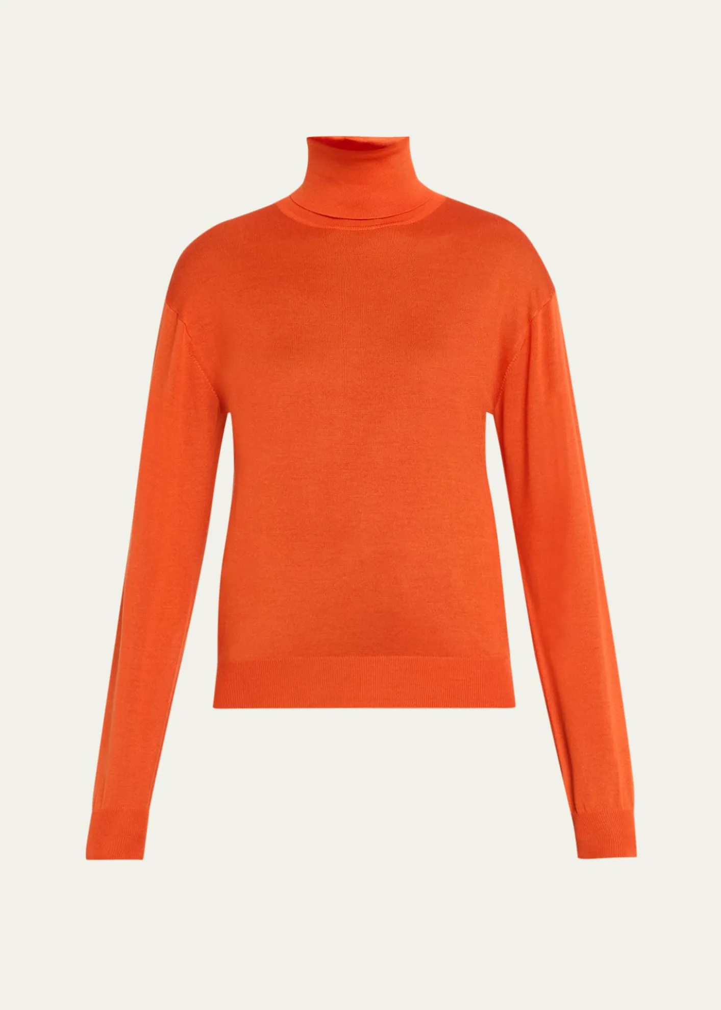 Saint LaurentCashmere-Silk Turtleneck Sweater