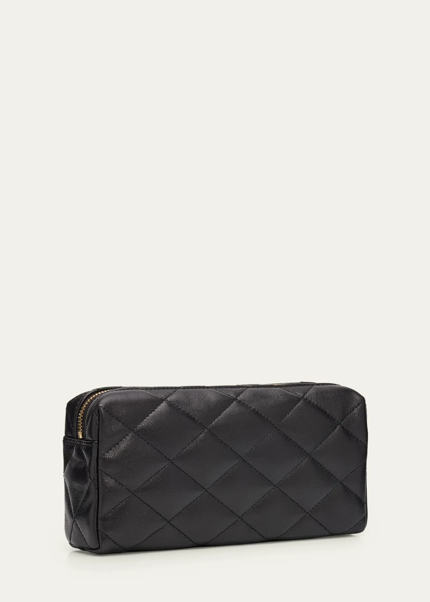 Saint LaurentCassandre Quilted Leather Wristlet Clutch Bag