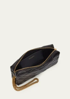 Saint LaurentCassandre Quilted Leather Wristlet Clutch Bag
