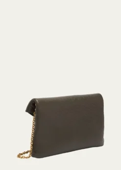 Saint LaurentCassandre Small Grain Leather Pouch Shoulder Bag